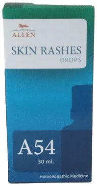 Allen Skin Rashes A54 Drop bottle of 30 ml drop