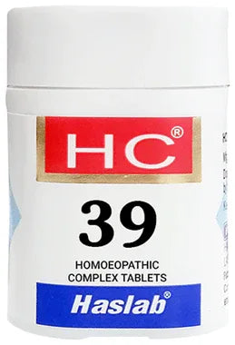 Haslab HC 39 Chinium Sulph Complex Tablet bottle of 550 gm tablet