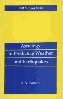 Astrology In Predicting Weather & Earthquakes