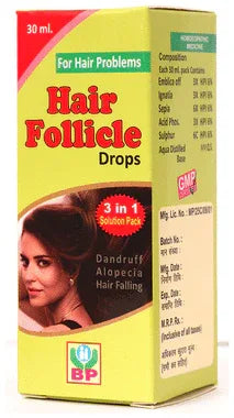 Biohome Hair Follicle Drop bottle of 30 ml drop