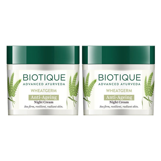 WHEATGERM Anti-Ageing Night Cream 50g (Pack of 2)