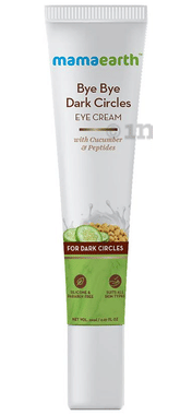Mamaearth Bye Bye Dark Circles Eye Cream with Cucumber | Silicon & Paraben-Free | For All Skin Types tube of 20 gm cream by Mamaearth – Shop authentic Mamaearth products. Free S/H Singapore, Dubai, Japan. Trusted since 2013, 50K+ orders