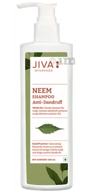 Jiva Neem Shampoo bottle of 200 ml shampoo