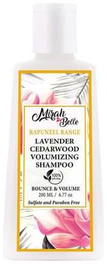 Mirah Belle Lavender Cedarwood Volumizing Shampoo bottle of 200 ml shampoo