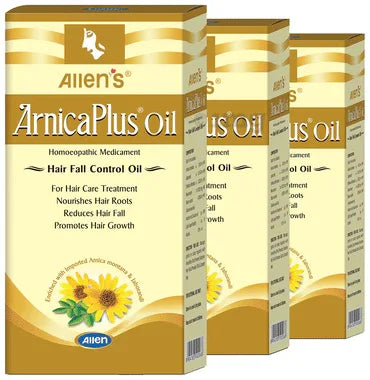 Allen Laboratories Arnica Plus Oil (100ml Each) combo pack of 3 bottles