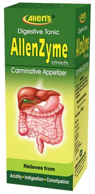 Allen Laboratories AllenZyme Digestive Tonic bottle of 110 ml tonic