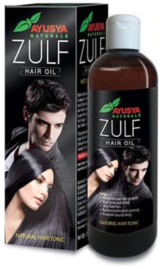 Ayusya Zulf Hair Oil bottle of 200 ml oil