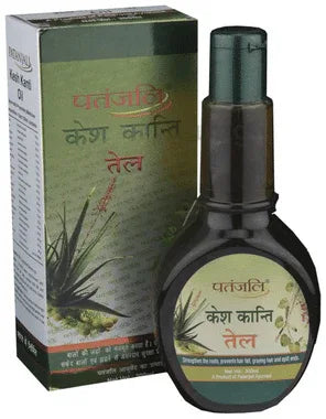 Patanjali Ayurveda Kesh Kanti Hair Oil | Strengthens the Roots & Manages Hair Fall, Greying Hair & Split Ends bottle of 300 ml oil