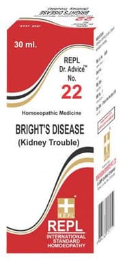 REPL Dr. Advice No.22 Bright’s Disease Drop bottle of 30 ml drop