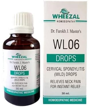 Wheezal WL06 Cervical Spondylitis (Mild) Drop bottle of 30 ml drop