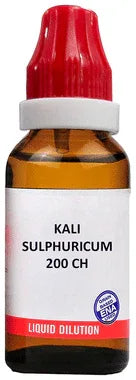 Bjain Kali Sulphuricum Dilution 200 CH bottle of 30 ml dilution