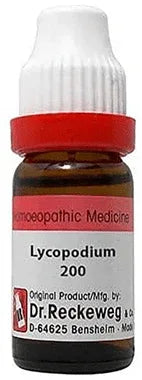 Dr. Reckeweg Lycopodium Dilution 200 CH bottle of 11 ml dilution