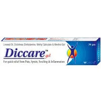 2 x  Care Us Diccare Pain Relief Gel (30g)
