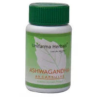 2 x  Unifarma Herbals Ashwagandha (60caps)