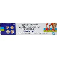 2 x  Psychotropics India Orthodex Gel For Fast Pain Relief (30g)