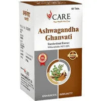2 x  V Care Ashwagandha Ghanvati (60tab)