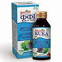 2 x  Multani Kuka Tulsi Cough Syrup Sugar Free (100ml)