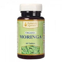 2 x  Maharishi Ayurveda Organic Moringa Tablets (60tab)