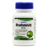 2 x  Healthvit Bramhivit Bramhi Powder 250Mg (60caps)
