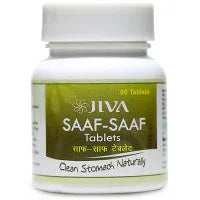 2 x  Jiva Ayurveda Saaf Saaf Tablets (60tab)