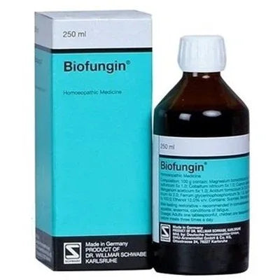 2 x Willmar Schwabe Germany Biofungin (250ml) each