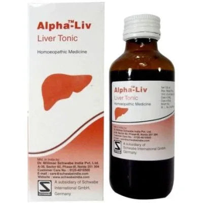 2 x Willmar Schwabe India Alpha Liv (Liver Tonic) (100ml) each