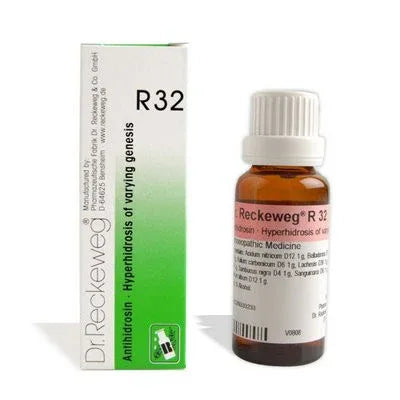 Dr. Reckeweg R32 Drops – Hyperhidrosis (Excessive Sweating)