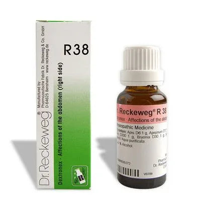 Dr. Reckeweg R38 Drops – Right?Sided Abdominal Affections
