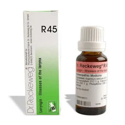 Dr. Reckeweg R45 Drops – Larynx & Upper Breathing