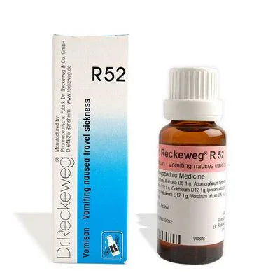 Dr. Reckeweg R52 Drops – Nausea & Travel Sickness