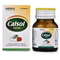 2 x  Hapdco Calsol Capsules (25caps)