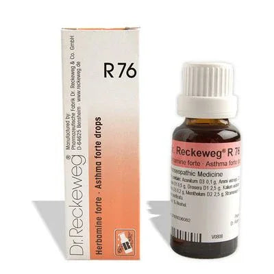 Dr. Reckeweg R76 Asthma Forte Drops – Respiratory Support