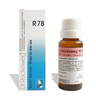 Dr. Reckeweg R78 Eye Care Drops – Eye Strain & Fatigue
