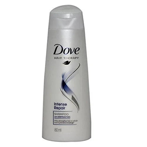 2 x Dove Intense Repair Shampoo 80ml each