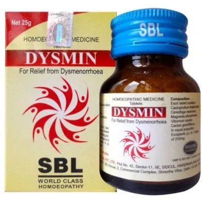 2 x SBL Dysmin Tabs 25gms each