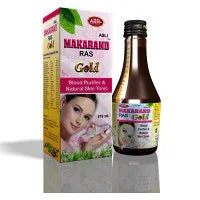 2 x  Al Rahim Makrand Ras Gold Syrup (210ml)