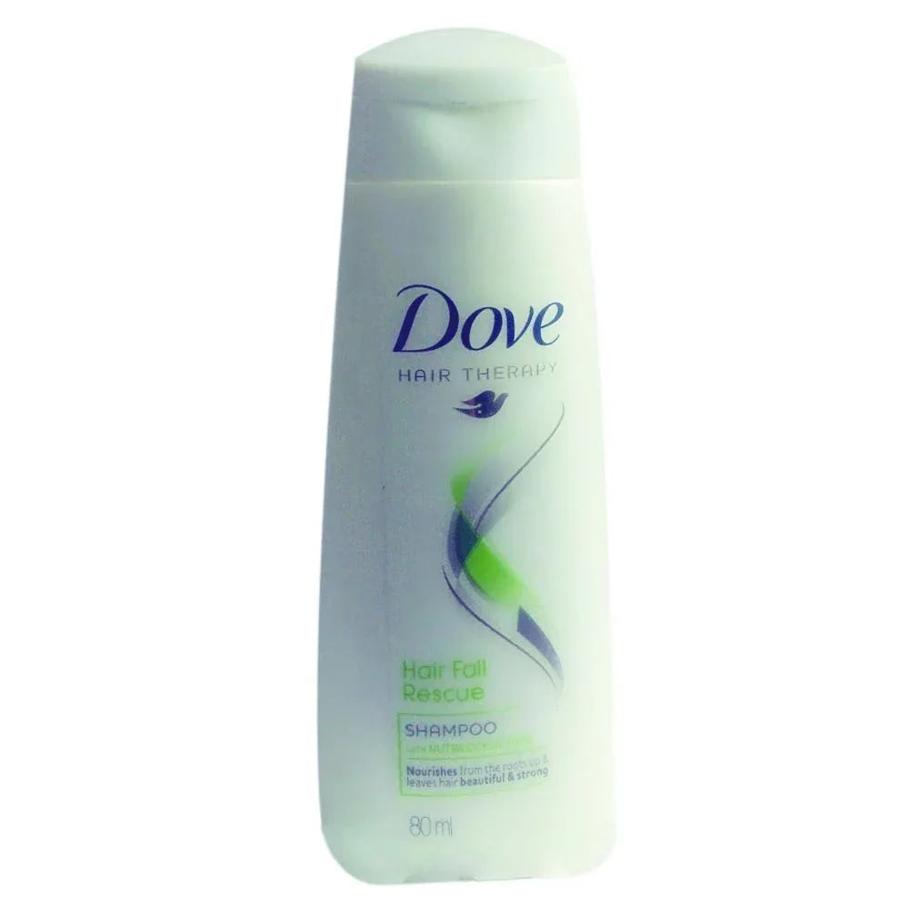 2 x Dove Hair Fall Rescue Shampoo 80 ml each