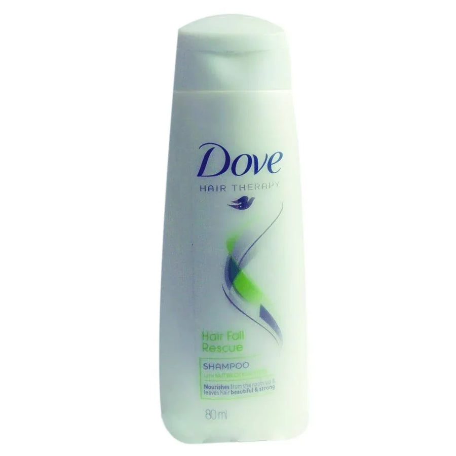2 x Dove Hair Fall Rescue Shampoo 80 ml each