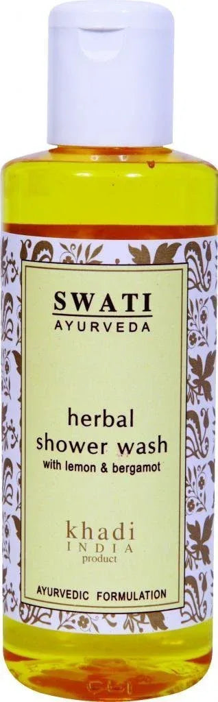 Swati Ayurveda Shower Wash(with Lemon & Bergamot) 210 Ml