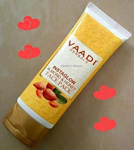 3 Pack Instaglow Almond & Honey Face Pack 120 gms each (Total 360 gms)