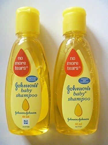 2 X Johnson & Johnson Baby Shampoo This Mild Tearless Formula Baby Shampoo
