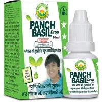 2 x  Basic Ayurveda Panch Basil Tulsi Drop (10ml)