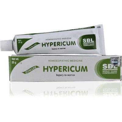 2 x SBL Hypericum Ointment 25gms each (for Injuries to Nerves)