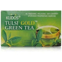 2 x  Kudos Tulsi Gold Green Teabags (25Dip)