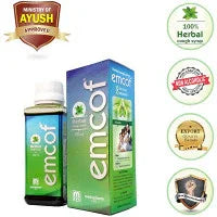 2 x  Emcof Herbal Cough Syrup (100ml)