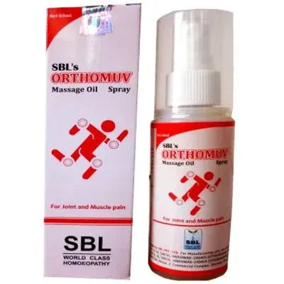 SBL Orthomuv Spray 60ml (For Joint Pains & Muscular Strains)