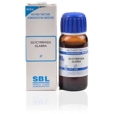 2 x SBL Glycyrrhiza Glabra 1X Q 30ml each