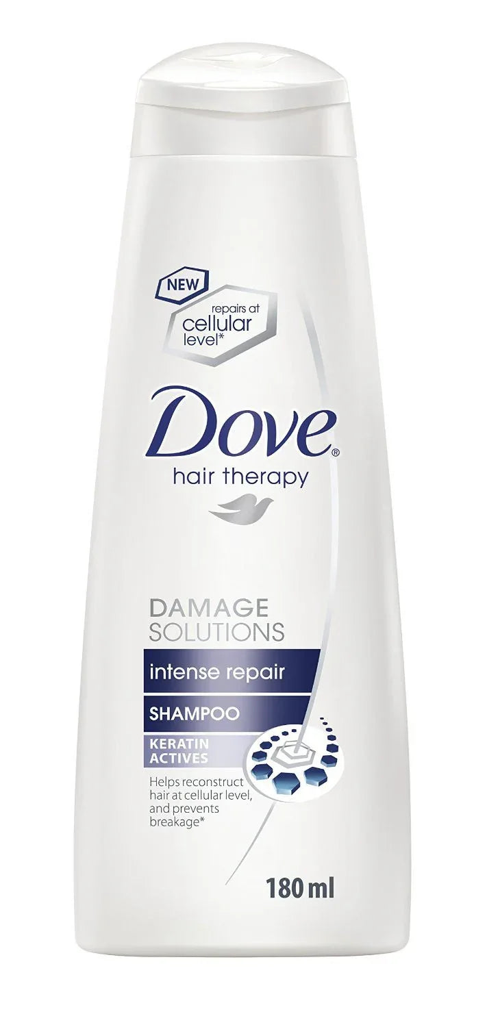 Dove Intense Repair Shampoo, 180ml