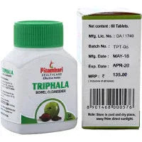 2 x  Pitambari Triphala Bowel Wellness Tablets (60tab)