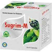 2 x  M A Herbal Sugrim-M Capsule (10caps)
